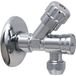 Riko Luxor Hoekstopkraan met Filter - 1/2"x3/8" of Knel - 10mm - Chroom