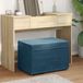 Prolenta Maison Exclusive - Tabouret bleu, 61 x 41 x 40 cm, velours, bois d'ingénierie