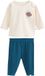 Next Jongens Set voor baby's van top en legging - Crème