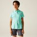 Regatta T-shirt Korte Mouwen Hiking Dames Ademend Lichtgewicht Compact Blauw Polyester 36