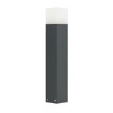 SU-MA Lantaarnpaal 58 cm, 1x E27, donkergrijs, IP44, SU-MA Cube CB-580 DG