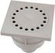 Martens ABS Doucheplug – 10 x 10 cm – Met Onderuitloop Ø 40 mm – Grijs