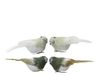 Decoris Oiseau mousse l3.5b10h3.5 cm a2 2 pièces Noël