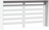 vidaXL Radiatorombouw 149x20x82 cm bewerkt hout wit