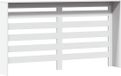 vidaXL Radiatorombouw 149x20x82 cm bewerkt hout wit