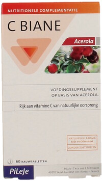 PiLeJe C Biane Kauwtabletten - 60 tabletten