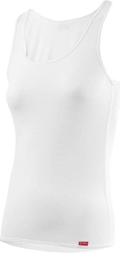 Löffler Transtex Light Tri Top Singlet Dames, wit