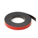 Magneet Expert Zwart 12,7 mm breed x 0,76 mm dikke magnetische rasterband (12,7 mm x 0,76 mm x 5 meter)
