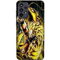 Maniacase Samsung Galaxy A52 5G hoesje Son Goku Super Saiyan SSJ3 Dragon Ball-aanval