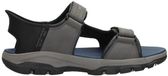 Skechers TRESMEN - REECE Heren Sandalen - Charcoal