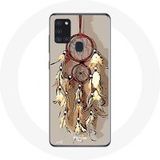 Maniacase Etui voor Samsung Galaxy A21S Attrape Rêve Marron