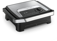 Tefal Inicio Adjust Paninimaker & grill GC272D10 - Zwart/Roestvrijstaal
