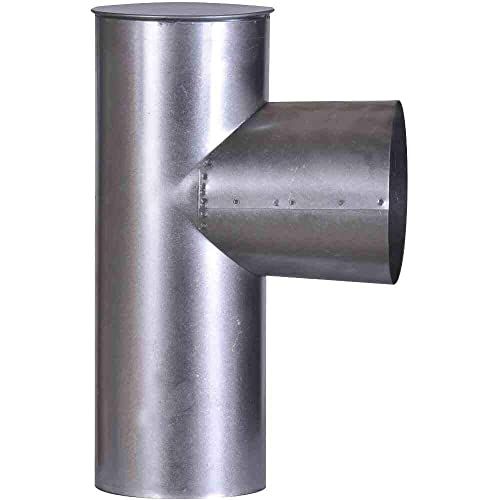 FIREFIX A120/KK FAL Kapselknie - 300 mm - ø 120 mm - Zilver