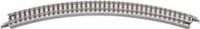 Rokuhan Z Rokuhan rails (met ballastbed) 7297002 Gebogen rails 45 ° 195 mm 4 stuk(s)