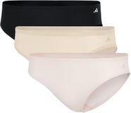Adidas Sport Active Light Flex-Packaged Panties - Slip (3PK) - Onderbroek Dames - zwart, beige, roze