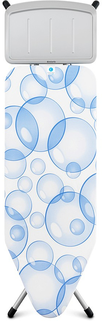 Brabantia Perfect Flow Strijkplank C - voor Stoomgenerator - 124 x 45 cm - Bubbles