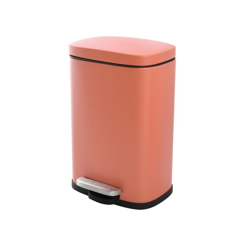 Spirella AKIRA 5 l Rechthoekige Pedaalemmer - Terracotta