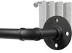 Omgoods - Zwart Rail pour rideaux à œillets - Design industriel
