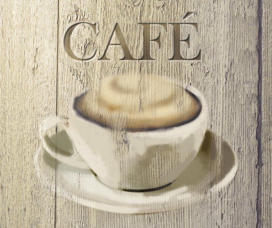 Wenko Café Glass Splashback - 60 x 50 cm - Brown