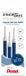 Pentel EnerGel LR7 navulling voor 0,7 mm gelpen, blauw (3 stuks)