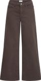 ICHI IHZIGGY WIDE PA Dames Jeans Coffee Bean W28 x L32