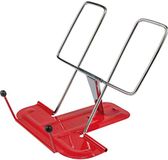 OFITURIA Metalen bureaustandaard met 3 hellingen, voor boeken, notitieboeken, verstelbare tablets, afmetingen 17,5 x 10 x 23,5 cm (5 stuks)