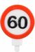Folat - Candles Verkeersbord 60