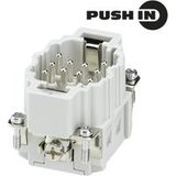 Weidmüller 3125050000 Contactinzetstuk RockStar® HDC HEE 10 Push-In met bedieningselement 1 stuk(s)