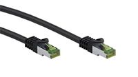Goobay 61091 Netwerkkabel Zwart 0,25 m Cat8.1 S/FTP