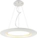 BES LED LED Hanglamp - Hangverlichting - Concepty - 35W - Natuurlijk Wit 4000K - Wit Aluminium