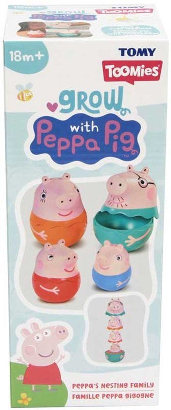 Tomy Toomies Peppa Pig stapelbare familie