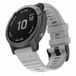 By Qubix - Siliconen bandje - Grijs - 22mm Quickfit - Geschikt voor Garmin Epix Gen 2 (47mm) / MARQ / Quatix 7/6/5
