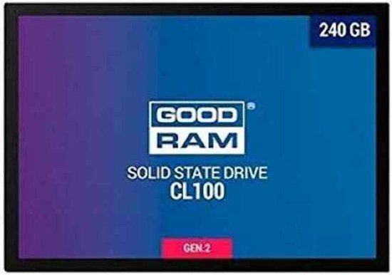 GoodRam CL100 240GB SSD - 520 MB/s Read / 400 MB/s Write