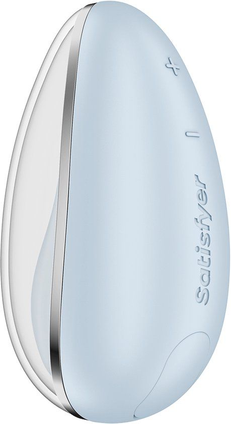 Satisfyer Drop To Go | Oplegvibrator voor vrouwen | Lichtblauw