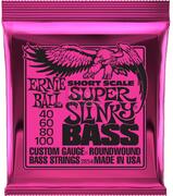 Ernie Ball 2854 Short Scale Nickel Wound Super Slinky Bass