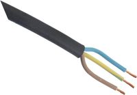 ProCable Rubber cable - 20 meters (Black, 3 x 1 mm²)
