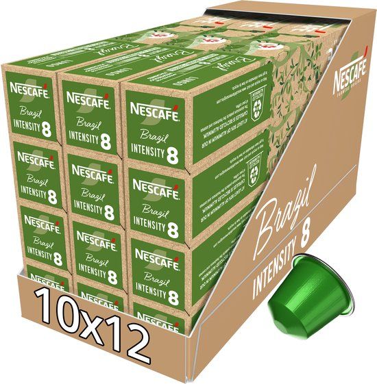 Nescafé Farmers Origins Brazil Lungo Nespresso capsules - 120 koffiecups