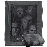 VAMPIRE DIARIES Silky Touch Super zachte plaid 152 x 127 cm