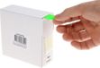 Rillprint Etiket 25mm op rol fluor groen 500st
