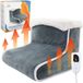 LifeShift Chauffe-pieds électrique - 6 niveaux de chaleur - avec minuterie et protection contre la surchauffe - lavable