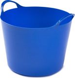 Whitefurze Seau flexible - 14 litres - Plastique - Bleu
