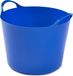 Whitefurze Seau flexible - 14 litres - Plastique - Bleu