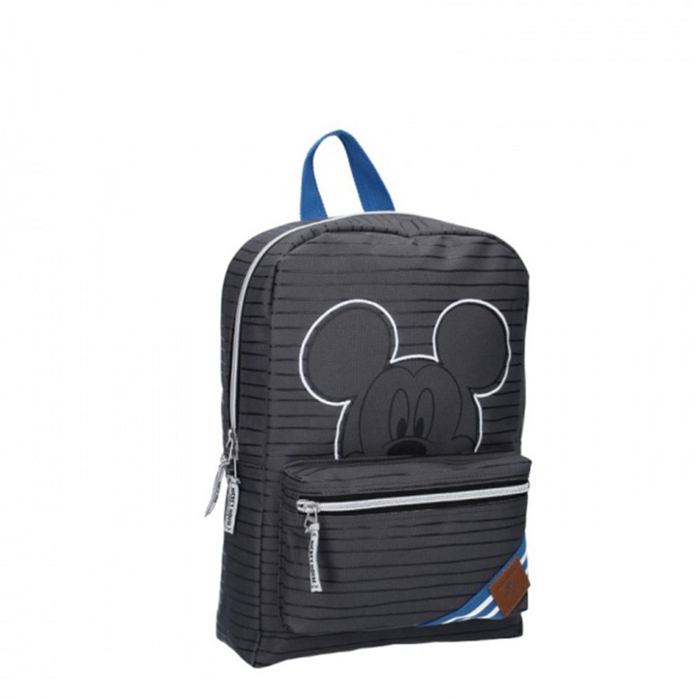 Disney Mickey Mouse Backpack Grey - Polyester - Multicolor