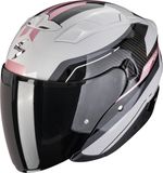 Scorpion EXO-230 Hipe Jethelm - Grijs/roze - Maat S