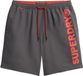 Superdry SPORT GRAPHIC 17 SWIM SHORT Heren Zwembroek - Charcoal