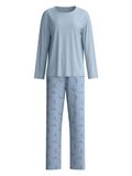 Calida Lovely Nights Pyjamas Blau/Blau Baumwolle Large Damen