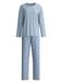 Calida Lovely Nights Pyjamas Blau/Blau Baumwolle Large Damen