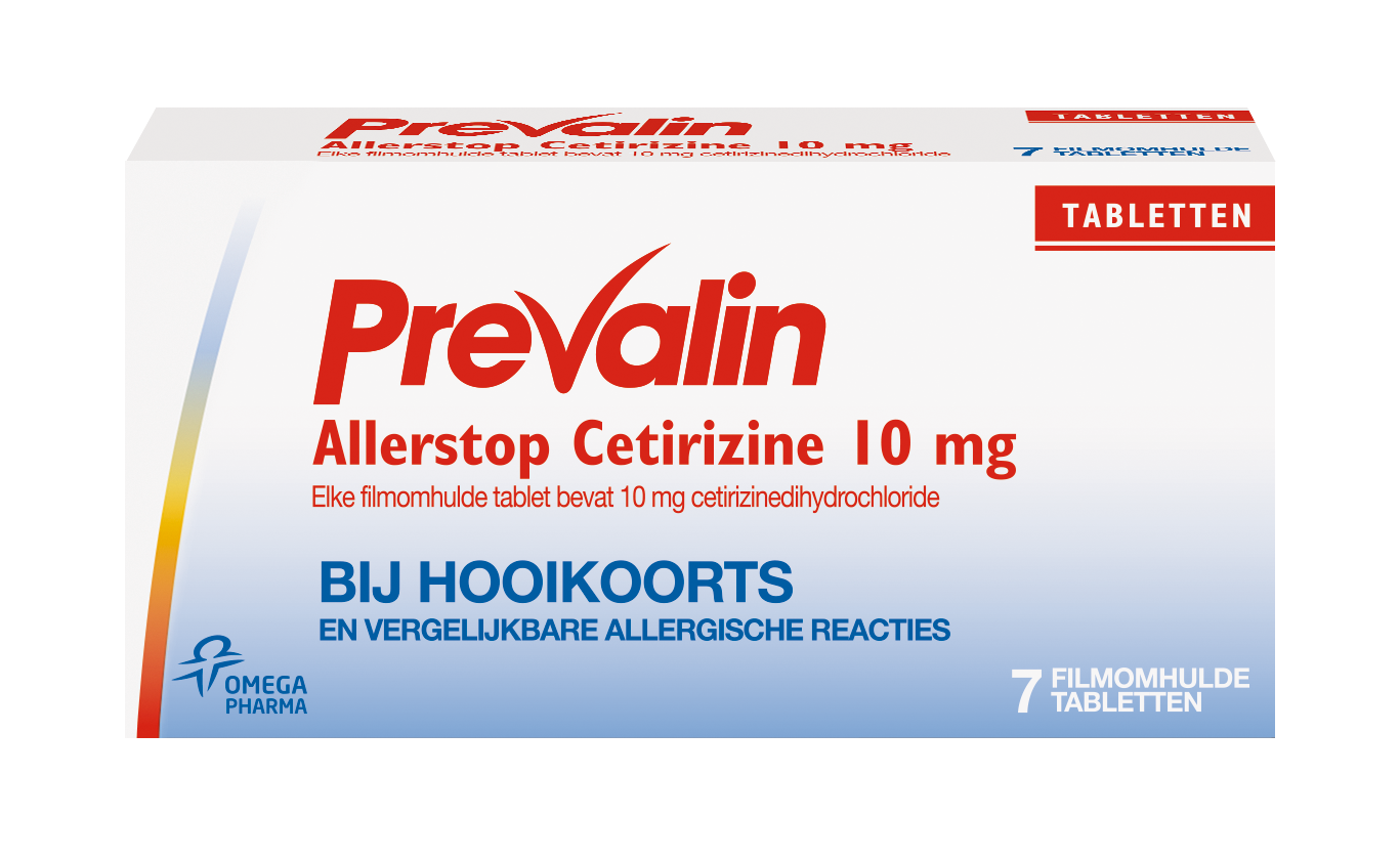 Prevalin Allerstop 10mg Tabletten - 8710537043877