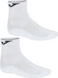 Joma Medium Socks 400030-P02 Unisex White 43-46