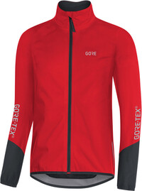 Gore Wear C5 Gore-Tex Active Jas Heren rood/zwart
